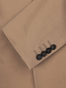Abito in raso di cotone color biscotto Drop 8