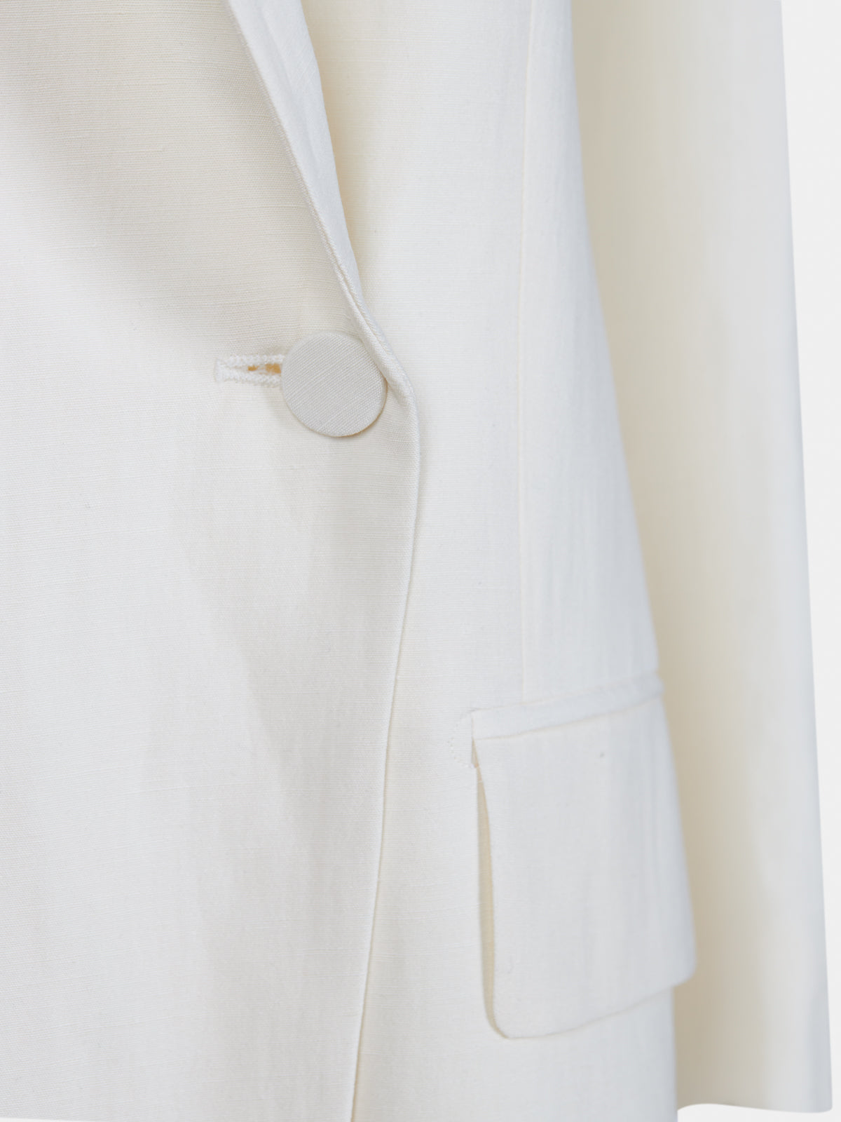 Blazer donna doppiopetto bianco