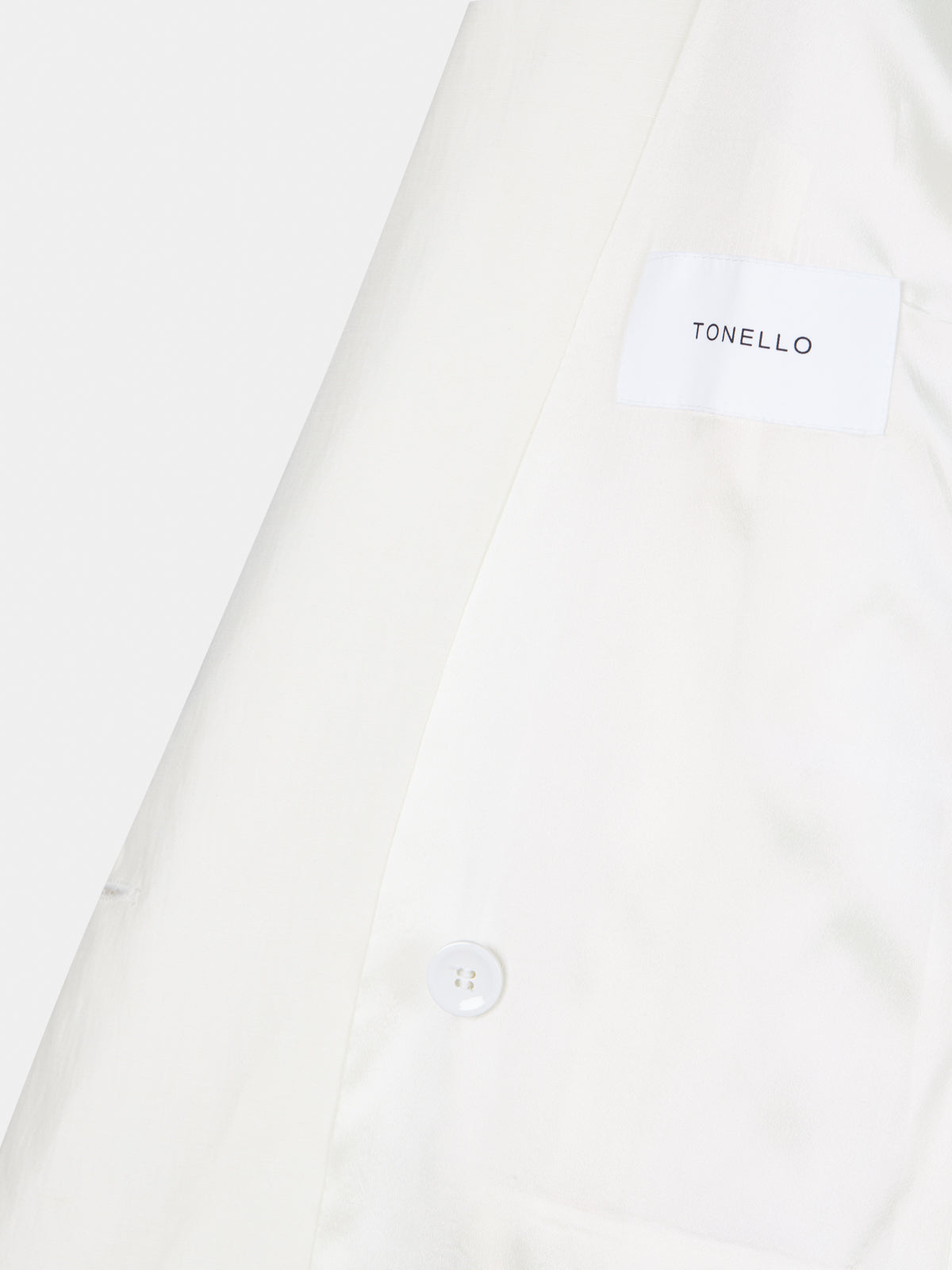 Blazer donna doppiopetto bianco