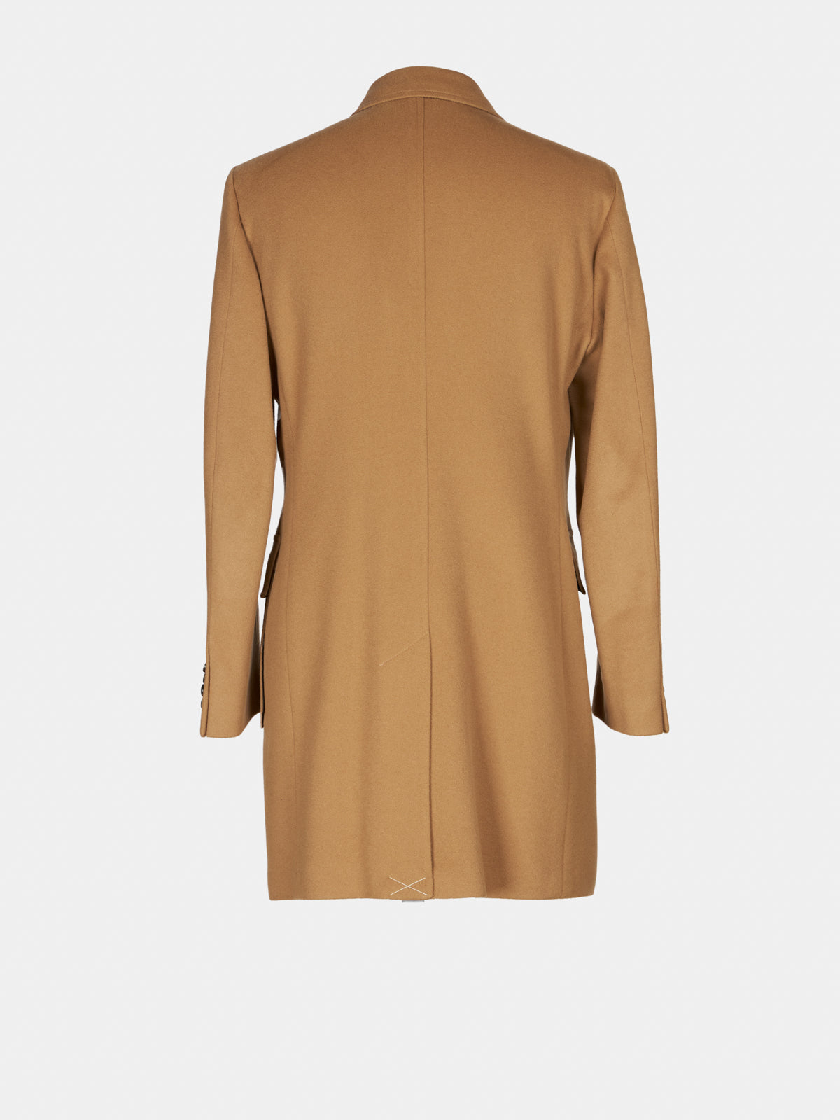 Cappotto cashmere uomo beige