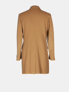 Cappotto cashmere uomo beige