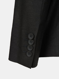 Giacca slim donna nera