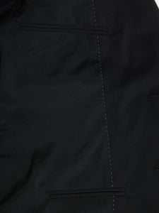Abito iconico in fresco di lana nero Drop 8