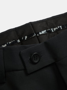Abito iconico in fresco di lana nero Drop 8