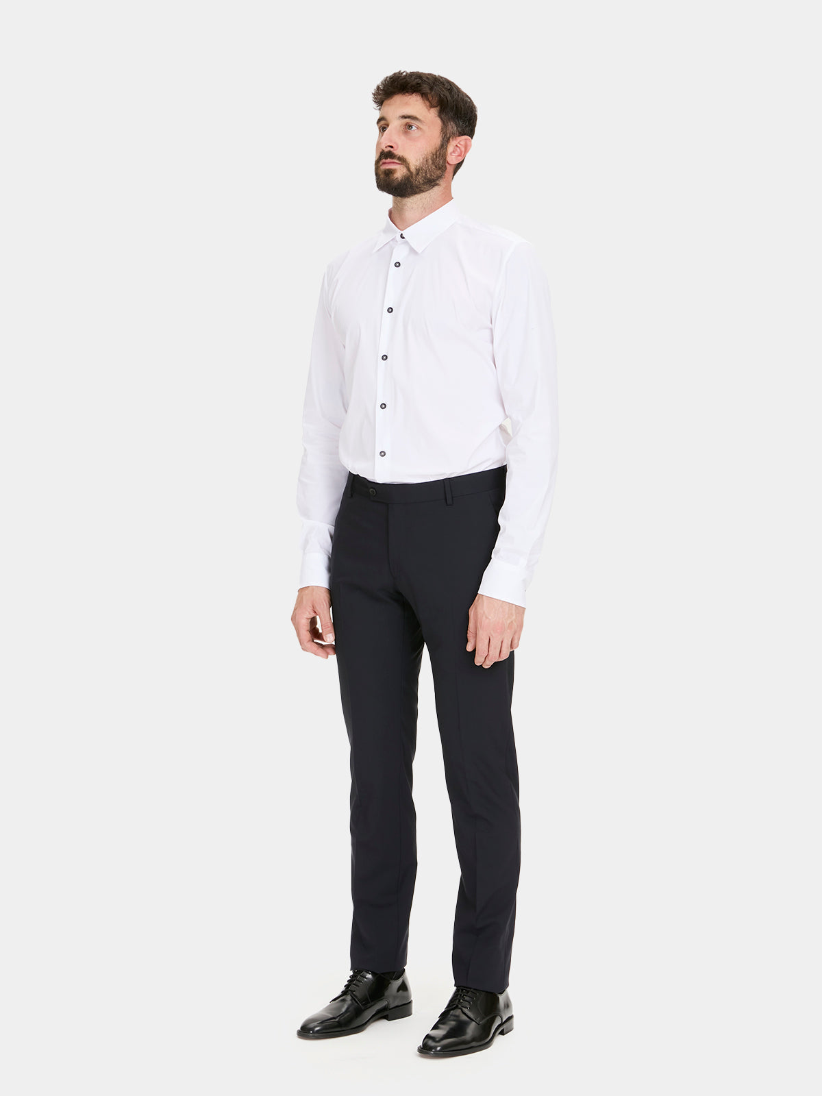 Black slim best sale fit tuxedo pants