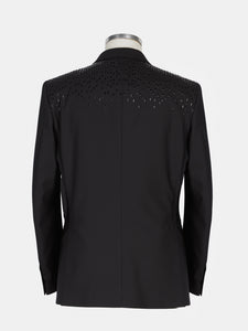 Giacca nera uomo con paillettes