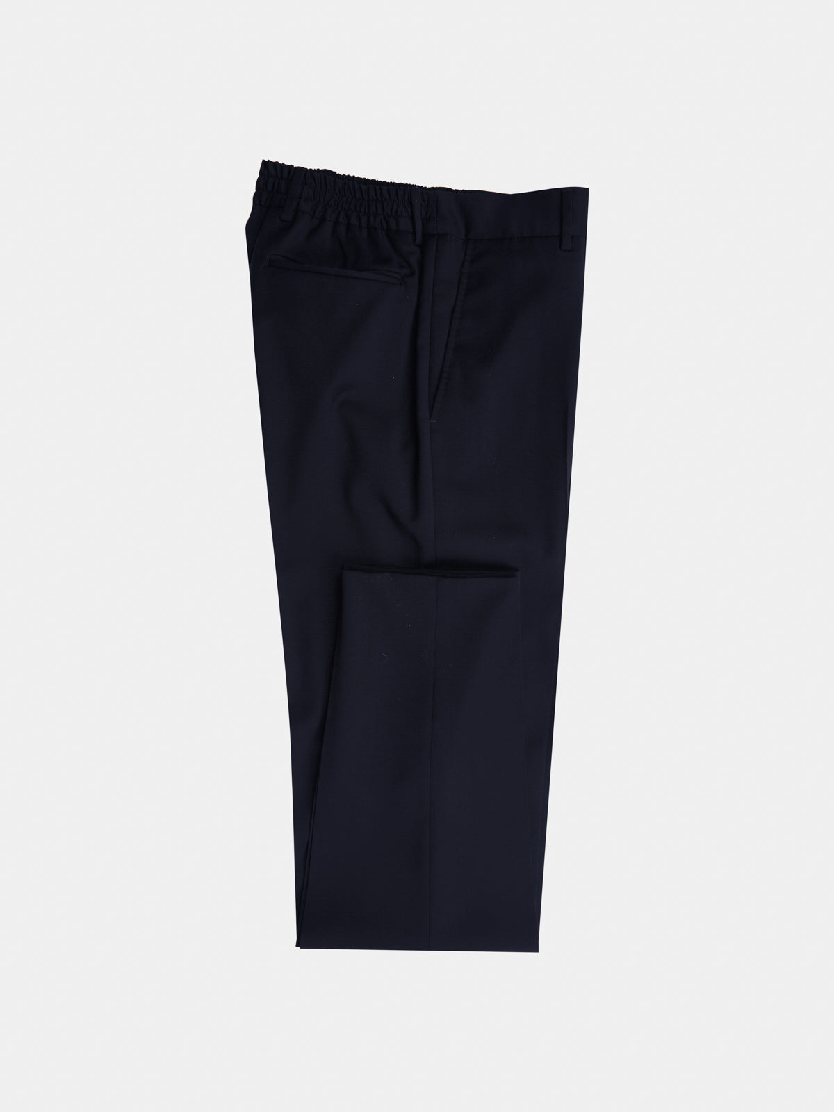 Abito Wash&Wear in gabardina di lana blu
