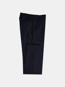Abito Wash&Wear in gabardina di lana blu