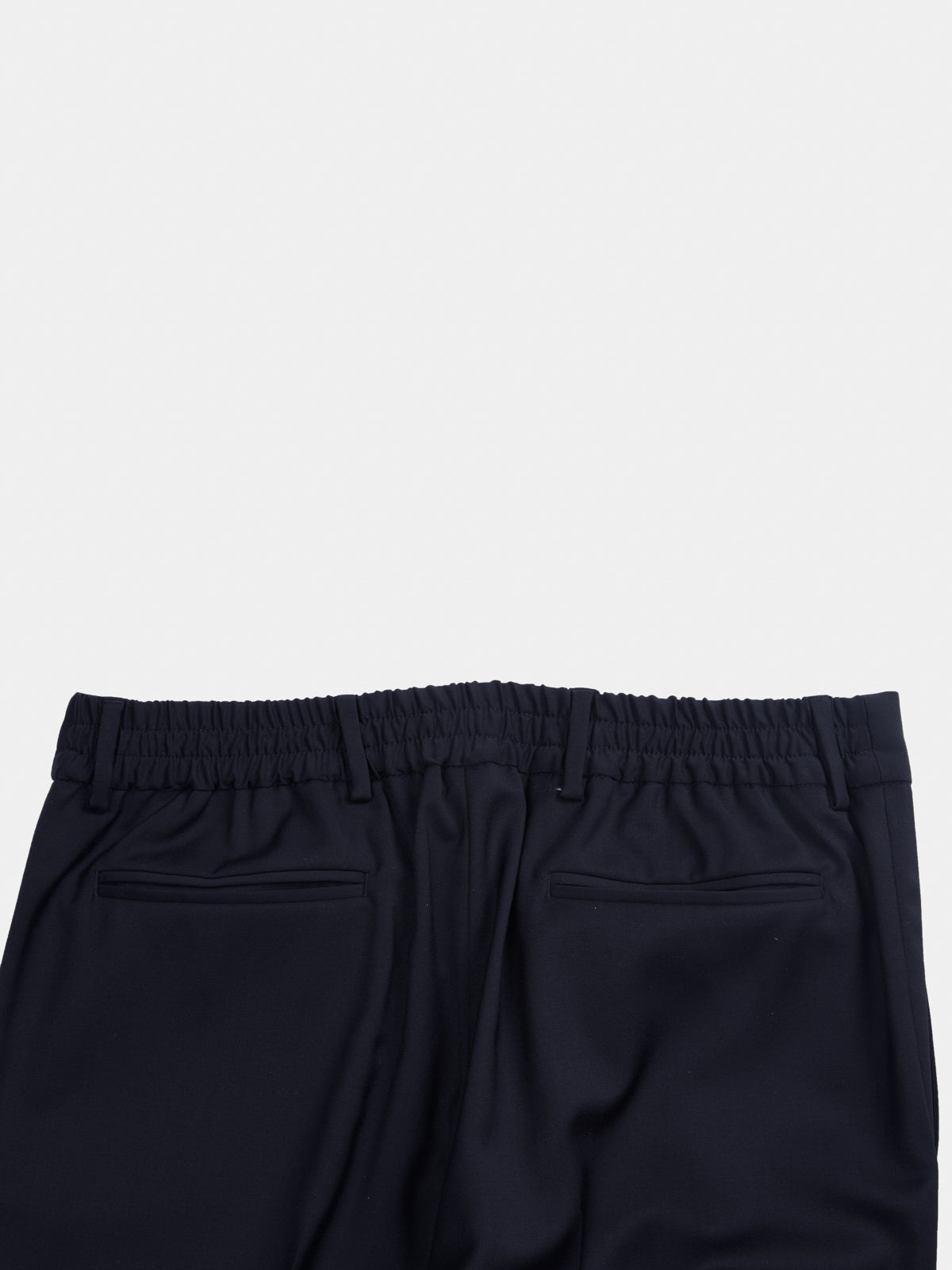 Abito Wash&Wear in gabardina di lana blu