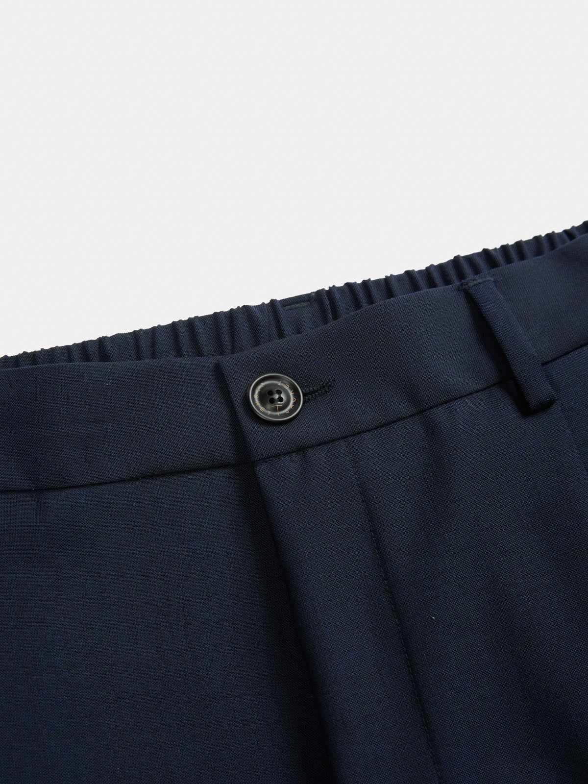 Washable dress in stretch wool blend